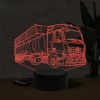 Beling 3D lampa, Mercedes Actros fuel truck, 16 farebná O13