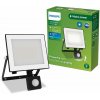 LED reflektor 30W 3200lm 5000K IP65 so senzorom pohybu a súmraku čierny Lois Philips