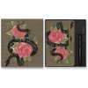 Moleskine Súprava Snake Roses - zápisník, guľôčkové pero A5, darčeková súprava