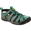 KEEN Clearwater CNX Leather W mineral blue/yellow US 8,5 / EU 39,0 / UK 6 / 25,5 cm; Modrá sandály