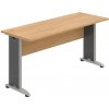 OFFICE PRO s.r.o. HOBIS kancelársky stôl pracovný rovný - CE 1600, dub