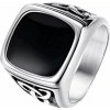 Nefertitis Pánsky oceľový prsteň Triquetra NF55313 - 64 mm (US 12)