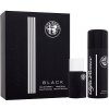 Alfa Romeo Black dárková sada: EDT 15 ml + tělový sprej 150 ml