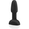b-Vibe Rimming Petite Black - Análny kolík s rotačnou funkciou a diaľkovým ovládaním