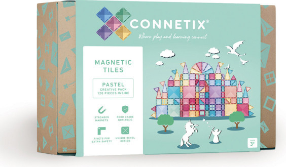 Connetix Pastel Creative 120 ks