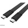 Akasa AK-CBUB60-10BK USB-C 3.2, 1m, černý 20G, 46W PD, 4K@60Hz