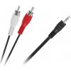 CABLETECH Kábel Jack 3,5mm - RCA 2x, 1,2m KPO2747-1,2