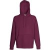 F.O.L. Lightweight Hooded Sweat červená Burgundy