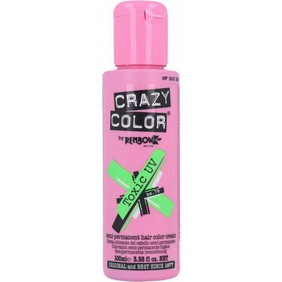 Crazy Color farba na vlasy 79 Toxic Neon Green 100 ml