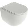 WC s doskou softclose závesné Ravak Chrome AquaSpin so zadným odpadom X03121