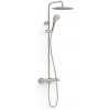 Tres Over-Wall sprchová súprava nástenná s termostatom s dažďovou sprchou || 19039314AC
