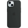 Apple iPhone 15 Silicone Case with MagSafe čierne MT0J3ZM/A