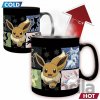 ABYstyle Hrnček Pokémon Eevee Evolution,meniaci sa 460 ml