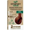 Profesionálna sada na farbenie vlasov s keratínom a rastlinnými olejmi - RÔZNE ODTIENE - Originary Color Farba: Zlatá medená tmavá blond 6.43