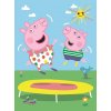 TREFL Puzzle Prasiatko Peppa: Na trampolíne 20 dielikov