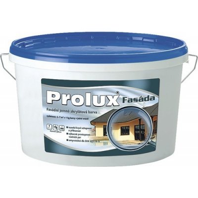 Fasádna farba Prolux biela 7,5 l