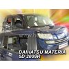 Deflektory na Daihatsu Materia, 5-dverová (+zadné), r.v.: 2006 -