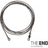 Delphin Nadväzec THE END Leadcore + swivel / 3ks - 1m