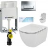 GEBERIT KOMBIFIXBasic vr. chrómového tlačidla DELTA 51 + WC Ideal Standard Tesi so sedadlom SoftClose, AquaBlade 110.100.00.1 51CR TE1