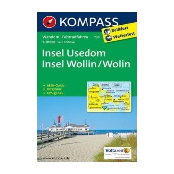 Kompass Karte Insel Usedom Insel Wollin Wolin