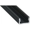 Led-Labs LED profil LUMINES typ A čierny elox 2,02m