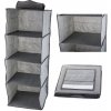 VERK GROUP Závesný regál so 4 policami 80 cm