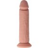 Virgite R25 Realistics Dual Layer Realistic, telové silikónové dildo s prísavkou 23,5 x 5 cm