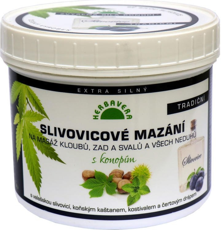 Herbavera Slivovicové mazání 500 g