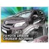 Deflektory - Protiprievanové plexi Toyota Urban Cruiser 5D od 2009