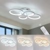 LED STROPNÉ SVIETIDLO LUSTER S DIAĽKOVÝM OVLÁDANÍM MODERNÉ DO OBÝVAČKY 60W 4800lm