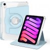 PROTEMIO 93866 CRYSTAL FLEXI 2v1 Zaklápacie puzdro pre Apple iPad mini 2021 / iPad mini 2024 svetlomodré