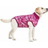 Obleček ochranný Suitical Dog PINK CAMO 49cm S+