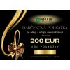 Darčeková poukážka na nákup tovaru v hodnote 200 €