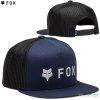 Fox šiltovka Absolute mesh snapback, tmavo modrá, one size