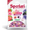 Sperlari želé cukríky s príchuťou jahoda–ruža a černica–fialka 150g