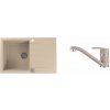 Alveus Sety - Set granitového drezu Cadit 20 a batérie Nina, beige SETA20002