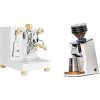 Lelit Bianca PL162T V3, white + Eureka Mignon Zero 65 Speedy, CR white