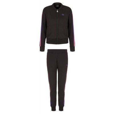 EA7 Woman Jersey Tracksuit black