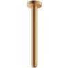 KEUCO Elegance prívod zo stropu pre hornú sprchu, dĺžka 300 mm, bronz kartáčovaný, 51689030300