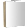 Sapho - RIWA galérka s LED osvetlením, 60x70x17cm, brest Bardini RIW060-0013