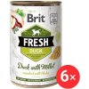 Brit Fresh Duck with Millet 6× 400 g