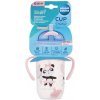 Canpol babies Exotic Animals Non-Spill Expert Cup With Weighted Straw Pink nevylévací hrneček se slámkou a závažím 270 ml