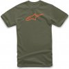 ALPINESTARS triko Ageless military / orange - S