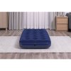 Bestway Air Bed Klasik Jr. Twin jednolůžko modrá 185 x 76 x 22 cm 67000 s kompresorem