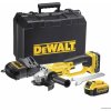 DeWalt DCG412M2 18V bruska 125 mm, 2 x 4,0 Ah