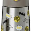 B.box Nerezová termofľaša so slamkou 350 ml Batman