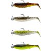 Savage Gear Gumová Nástraha Cannibal Shad Clearwater Mix 4+4 - 10 cm 9 g 10 g #3/0