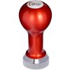 Buna café tamper, kov, červený, SP, 41 mm, nerez mat, plochý