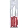 Victorinox 6.7111.3 Swiss Classic sada nožov na zeleninu 3ks červená