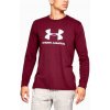 Under Armour Sportstyle Logo LS Red červené